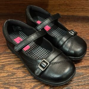 RACHEL SHOES - Black Leather Mary Jane - size 1